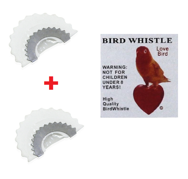 BirdWhistle 1+1 GRATIS – Mini Magie Vogelruf Pfeife Chip