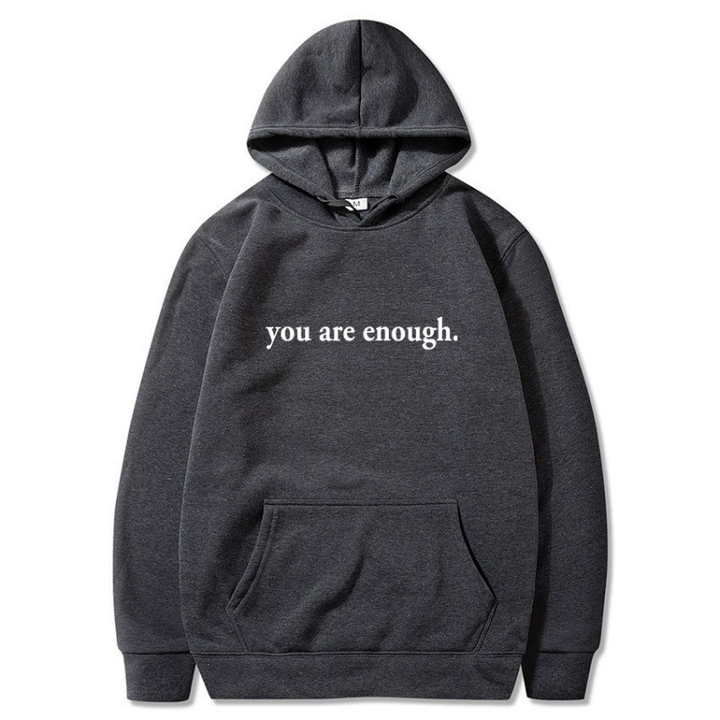 Icone™ DearHoodie: Kapuzenpullover Mit Aufdruck Vorne Und Hinten Botschaft
