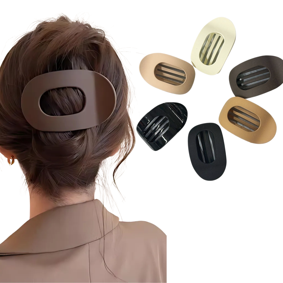 FlatClip: Bequeme Schlanke Flache Haarspange Für Frauen