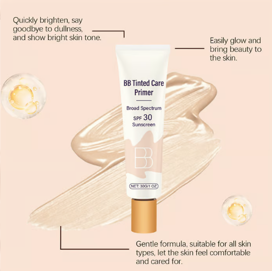 MoisturizerPrimer 1+1 GRATIS – Alles In Einem BB Getönte Feuchtigkeitscreme Mit Primer Und Sonnenschutzcreme