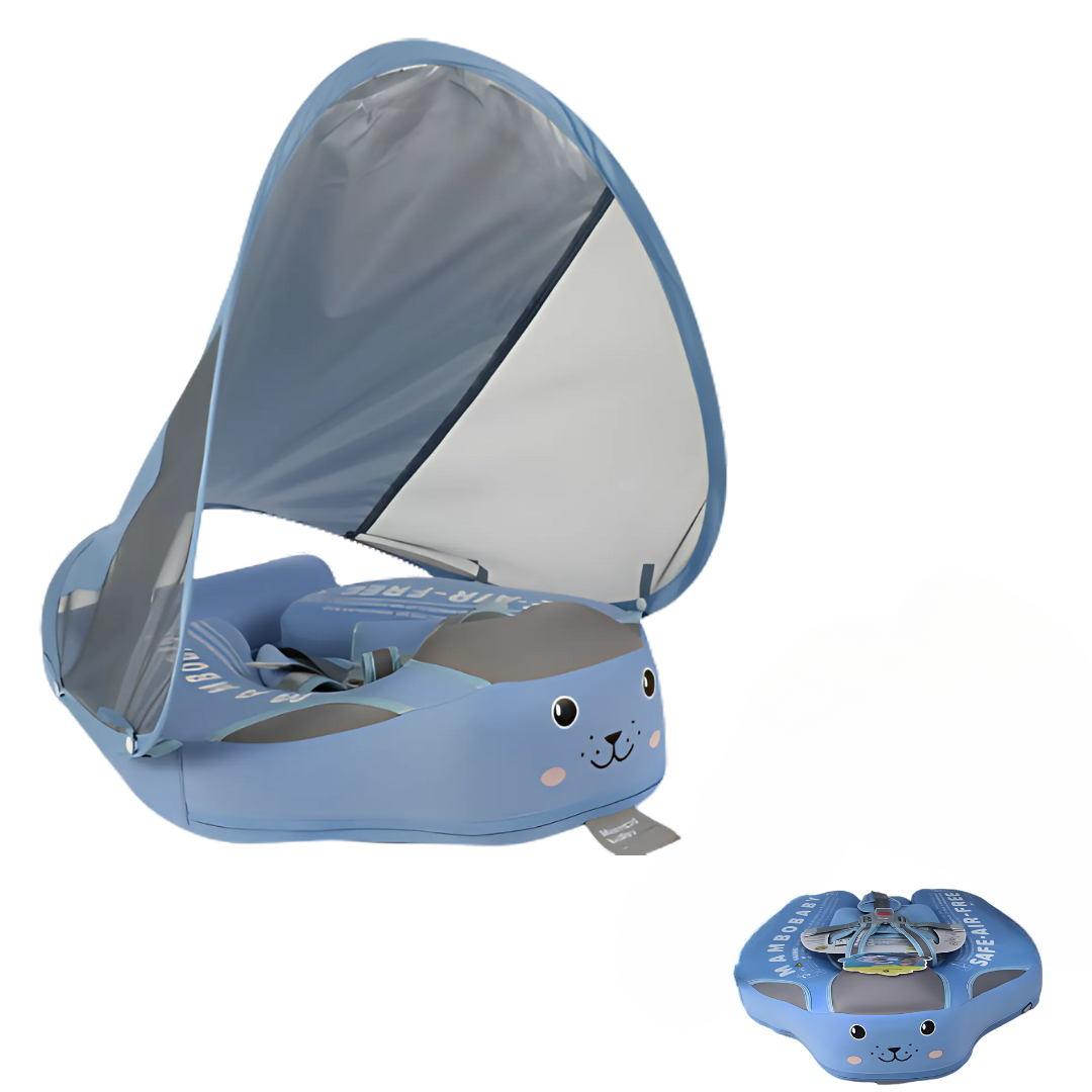 Kletshuts™ BabyFloat: Baby-Schwimmfloat Mit Eingebautem Sonnenschutz