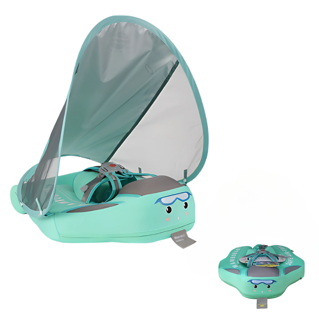 Kletshuts™ BabyFloat: Baby-Schwimmfloat Mit Eingebautem Sonnenschutz
