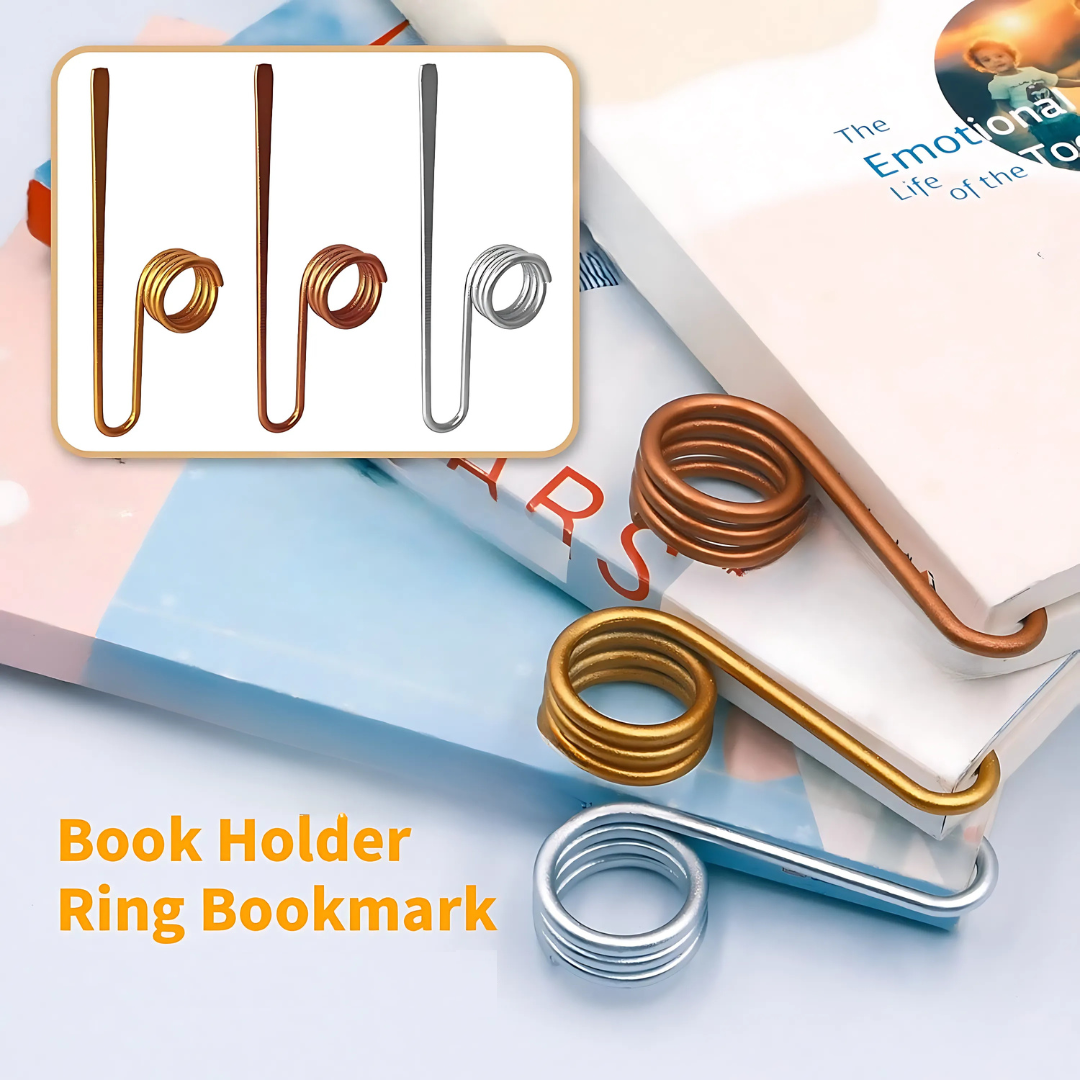 GlideHold® BookHolder: Sicherer Griff Komfortabel Lesezeichen Und Buch Halter
