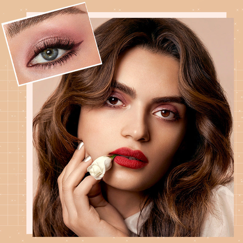 GlitterEyeshadow 1+1 GRATIS: Glänzend Glitzernuance Lidschatten-Palette