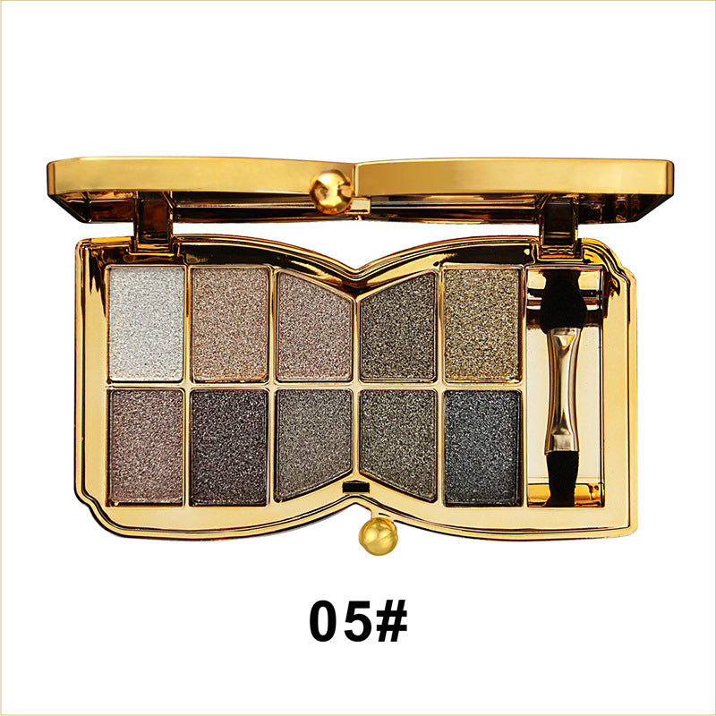 GlitterEyeshadow 1+1 GRATIS: Glänzend Glitzernuance Lidschatten-Palette