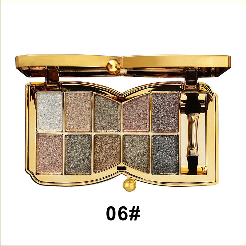 GlitterEyeshadow 1+1 GRATIS: Glänzend Glitzernuance Lidschatten-Palette