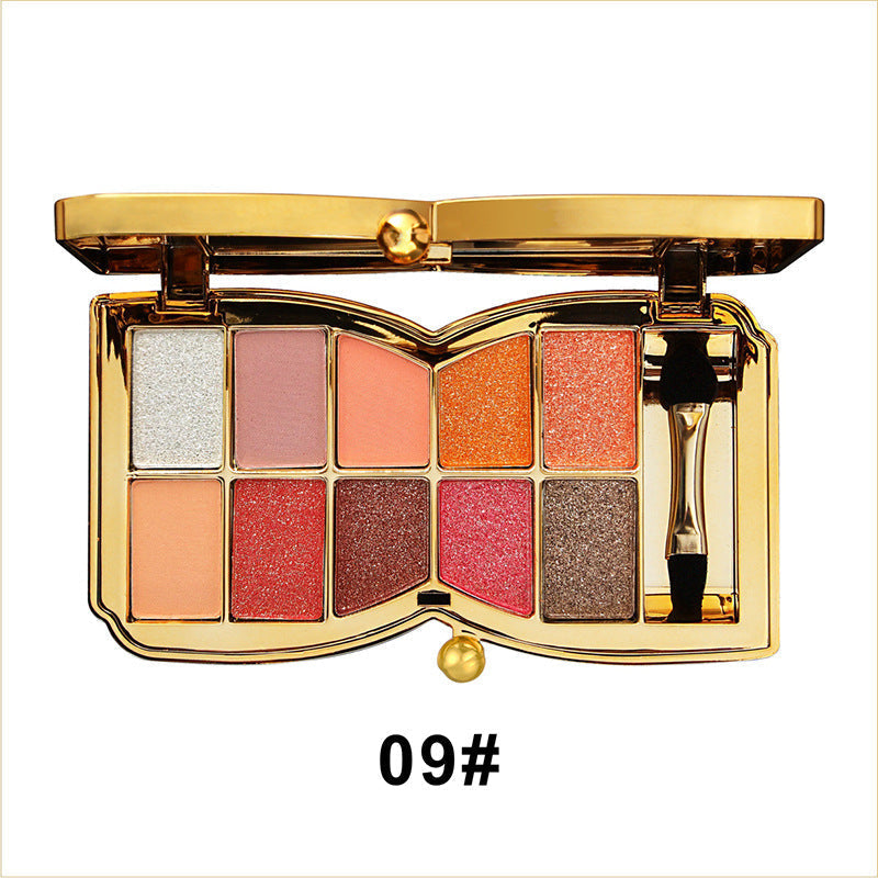 GlitterEyeshadow 1+1 GRATIS: Glänzend Glitzernuance Lidschatten-Palette