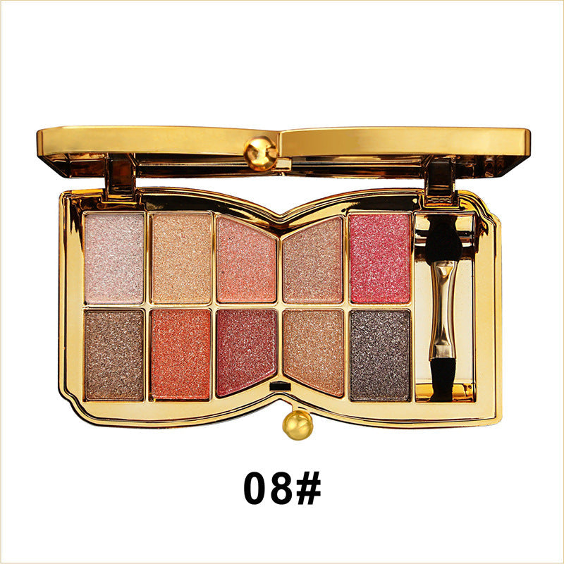 GlitterEyeshadow 1+1 GRATIS: Glänzend Glitzernuance Lidschatten-Palette