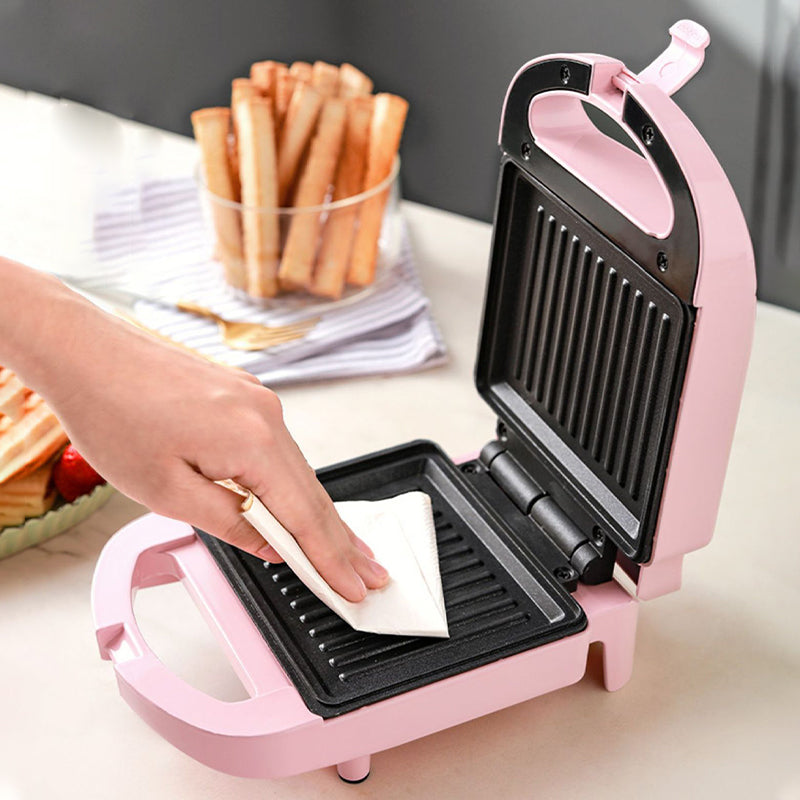 Globetrek° SandwichMaker: Mini Elektro Frühstückstoaster Und Sandwich-Maker