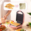 Globetrek° SandwichMaker: Mini Elektro Frühstückstoaster Und Sandwich-Maker