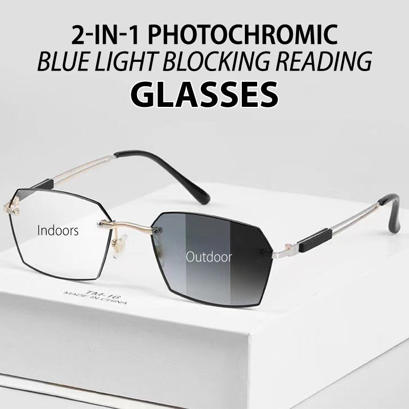 TintGlasses 1+1 GRATIS: Photochrome Blaulicht Getönte Brille