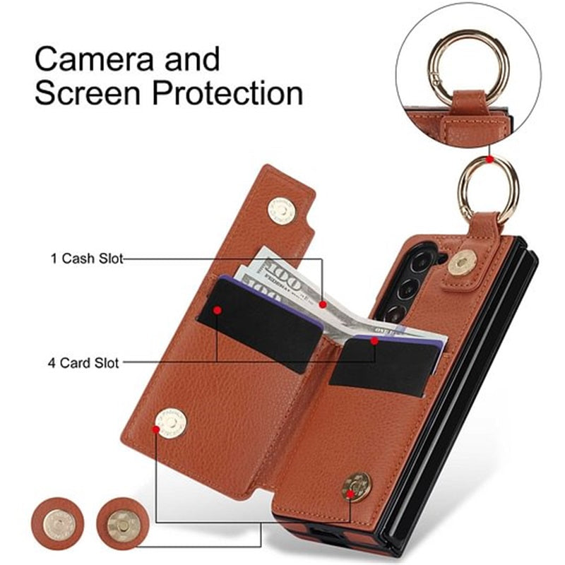 Icone™ FoldingCase: 3-in-1 Faltbares Telefon, Karte Und Geldbörse Hülle