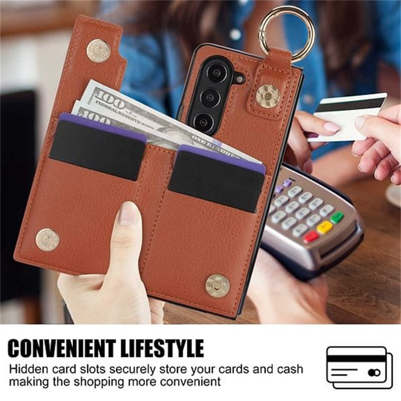Icone™ FoldingCase: 3-in-1 Faltbares Telefon, Karte Und Geldbörse Hülle