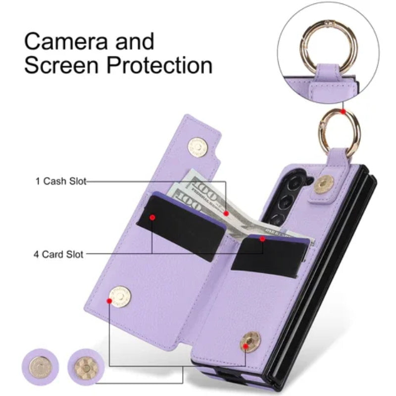 Icone™ FoldingCase: 3-in-1 Faltbares Telefon, Karte Und Geldbörse Hülle