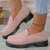 Happy™ WomenShoes: Dicke Sohle Loafers Für Frauen