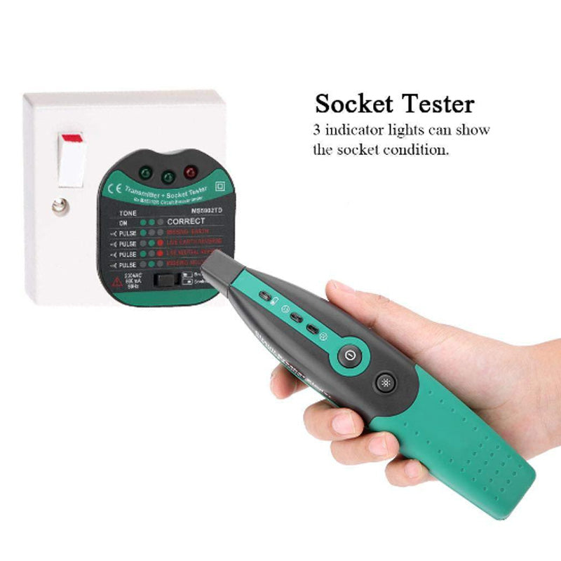 FuseFinder – Sicherung Schalter Und Steckdosentester Mit Taschenlampe