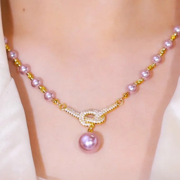 Jewelance™ PearlNecklace 1+1 GRATIS: Frauen Elegante Perle Bead Halskette