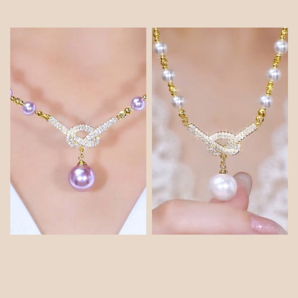 Jewelance™ PearlNecklace 1+1 GRATIS: Frauen Elegante Perle Bead Halskette