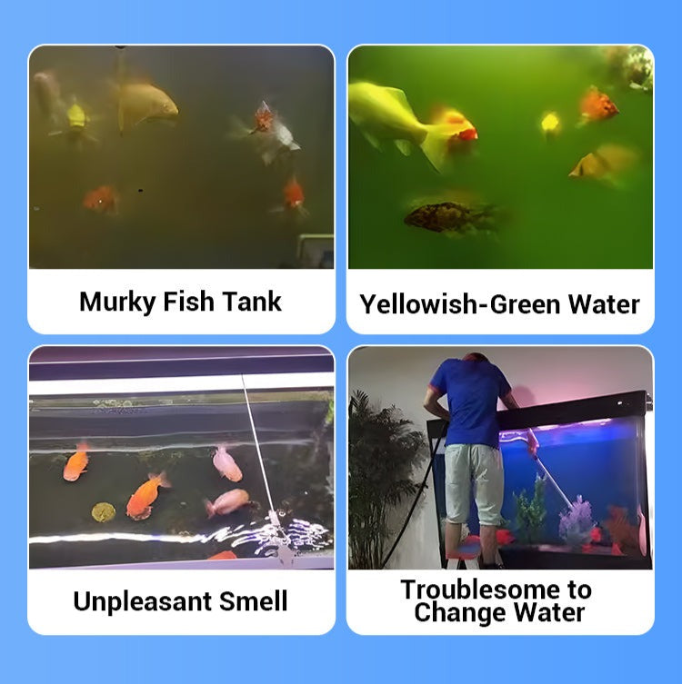 TankPurifier - Schnelle Und Effektive Wasserreinigungstablette Für Aquarien