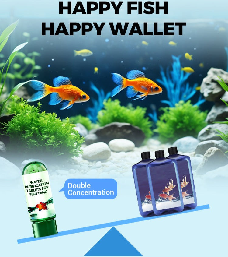 TankPurifier - Schnelle Und Effektive Wasserreinigungstablette Für Aquarien