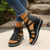 Happy™ SparklingWedge: Stylische Keilsandalen Mit Funkelnden Strasssteinen