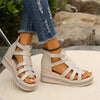 Happy™ SparklingWedge: Stylische Keilsandalen Mit Funkelnden Strasssteinen