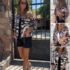 Icone™ ZebraJacket: Elegante, Stilvolle Zebramuster Jacke