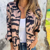 Icone™ ZebraJacket: Elegante, Stilvolle Zebramuster Jacke