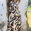 Icone™ ZebraJacket: Elegante, Stilvolle Zebramuster Jacke