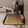 GlideHold® BathroomRack™: Modernes Absaugung Badezimmer Regal Mit U-Nut Design