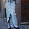 Icone™ FashionSet: Stilvolles Schulterfrei Top Und Jeansrock