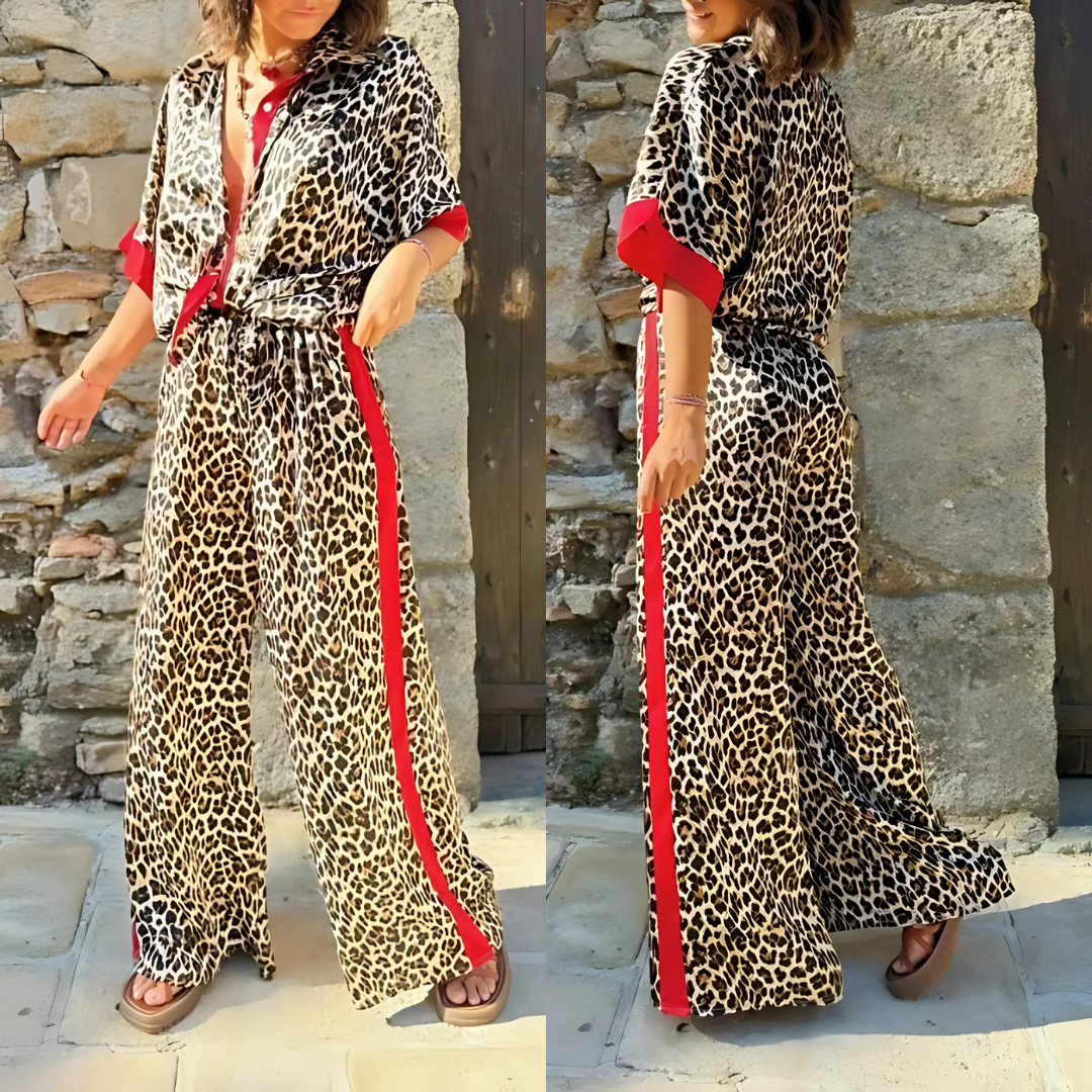 Icone™ LeopardOutfit: Ganztägiger Tragekomfort Mit 2-Teiligem Leoparden Outfit-Set